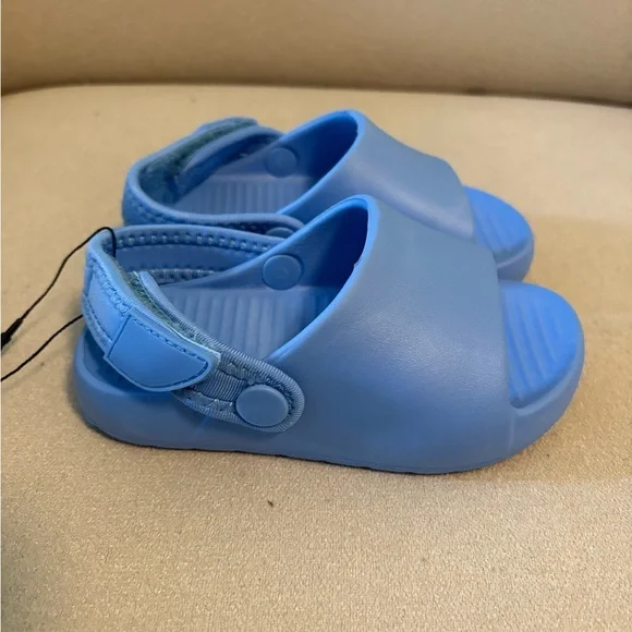 ZARA RUBBER SLINGBACK SANDALS - Picture 7 of 10